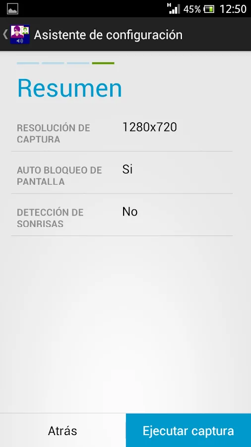 SAINET descripción de capturas
