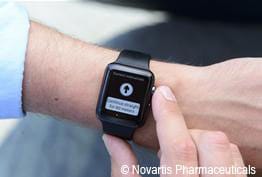 Mostrando reloj y app