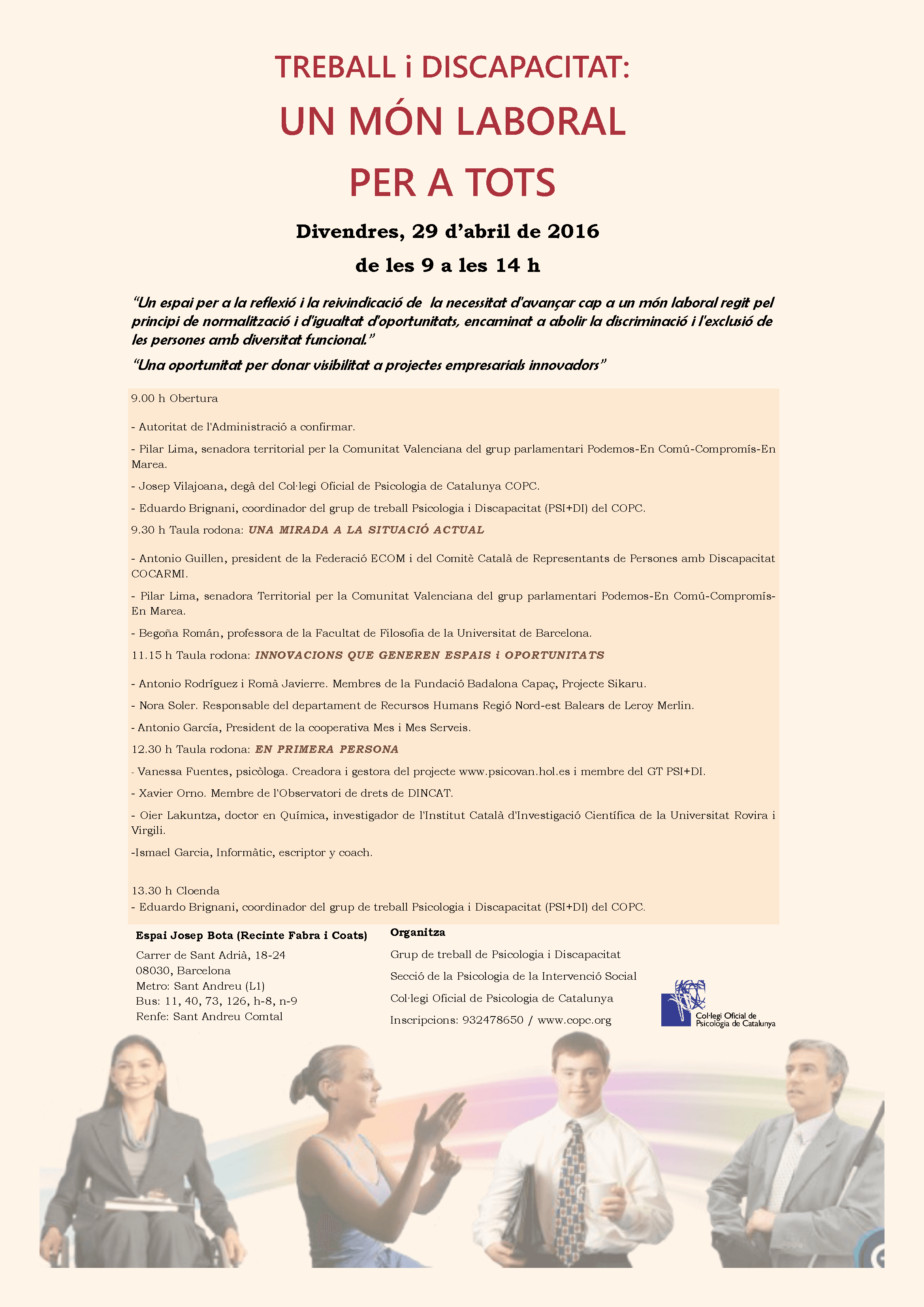 Cartel de la jornada