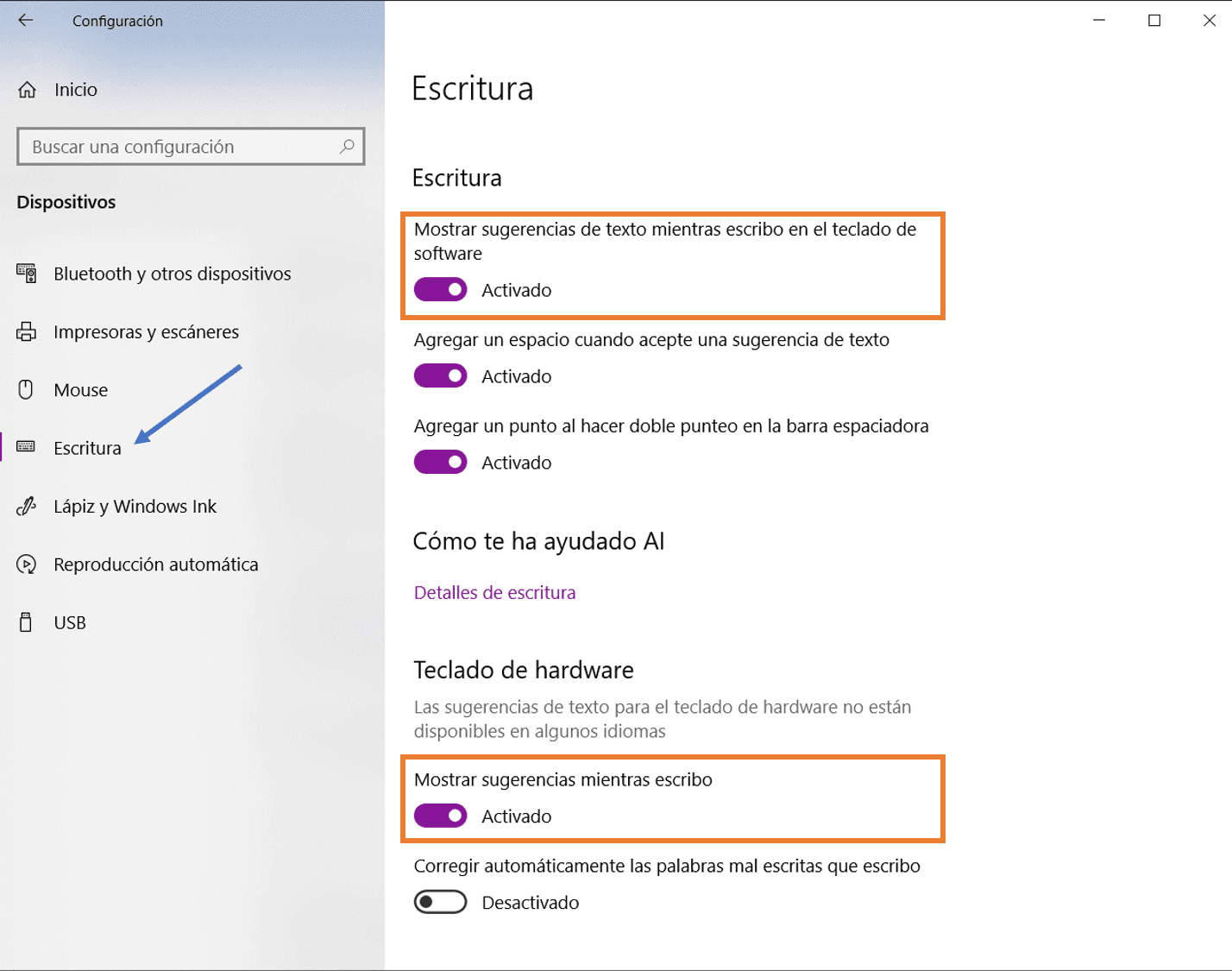 Por fin Windows 10 incorpora predicción de texto mientras escribes